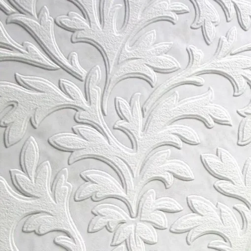 Brewster 437-RD80026 High Leaf Paintable Textured Vinyl