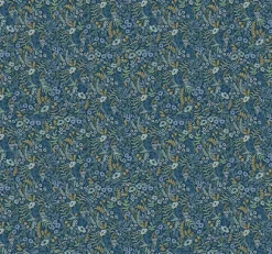 York RI5126 Indigo Tapestry Wallpaper