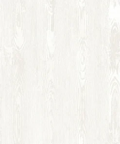 Brewster 2959-SDM2001 Jaxson White Faux Wood Wallpaper