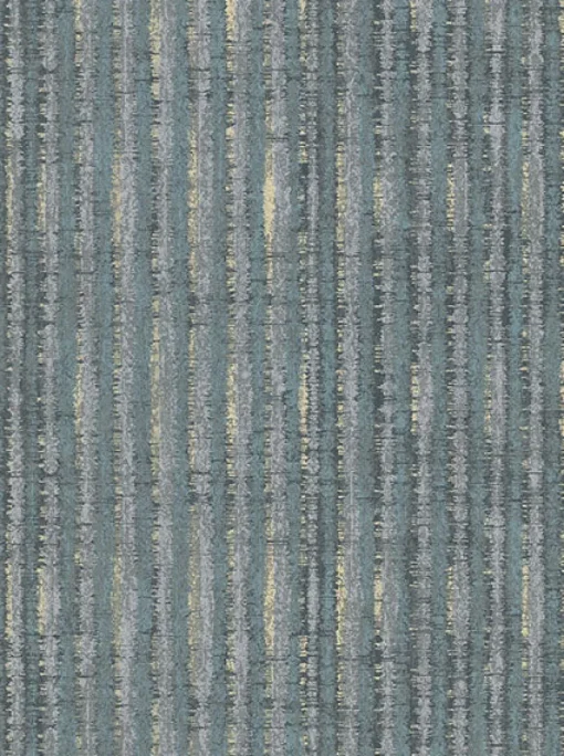 Brewster 2909-SH-13016 Annabeth Teal Distressed Stripe Wallpaper