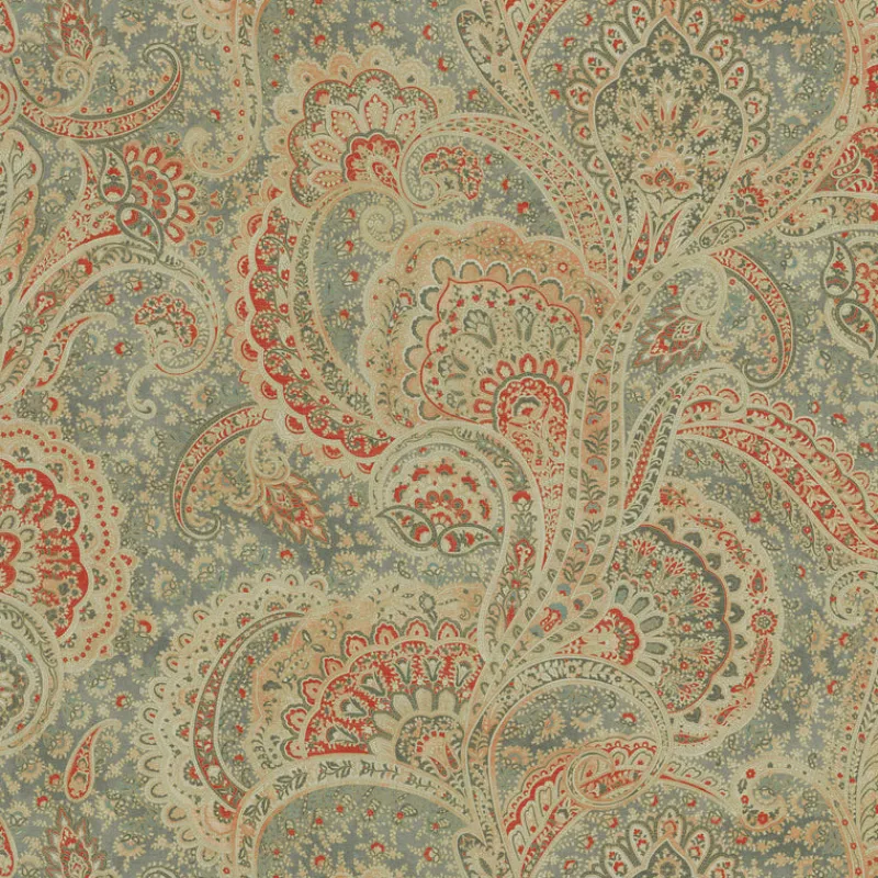 PKaufmann_inc/PKL Sultan's Paisley 409261 Ember PKL Studio Fabric