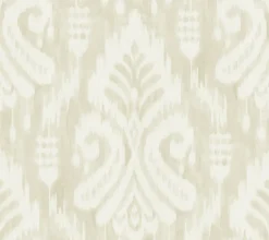 York TC2647 Beige Hawthorne Ikat Wallpaper