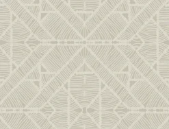 York TC2703 Taupe Diamond Macrame Wallpaper