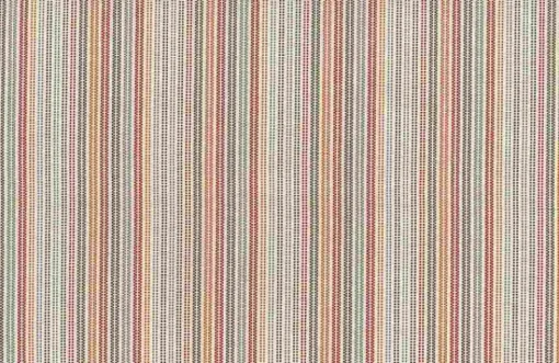 Laura Kiran Textured Stripe Red Taupe Fabric