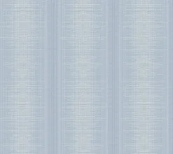 York TL1960 Blue Silk Weave Stripe Wallpaper