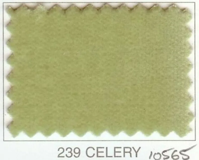 JB Martin Velvet Upholstery Fabric Como 239 Celery