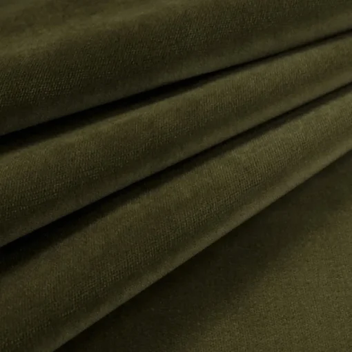 JB Martin Velvet Upholstery Fabric Como 967 Olive