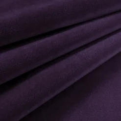 JB Martin Velvet Upholstery Fabric Como 125 Deep Purple