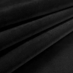 JB Martin Velvet Upholstery Fabric Como 100 Black