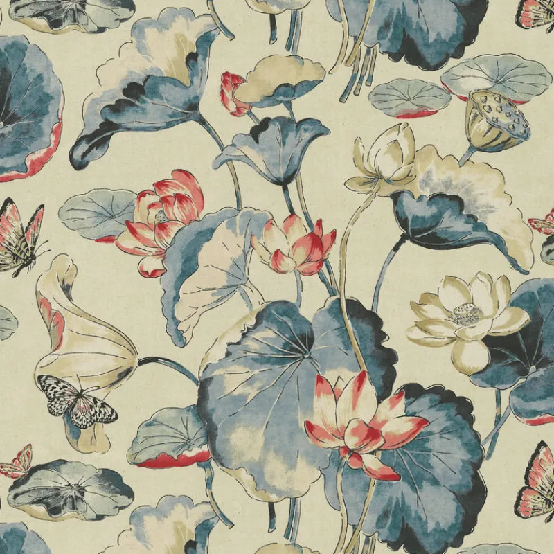 PKaufmann_inc/PKL Water Garden Indigo P/K Lifestyles Fabric