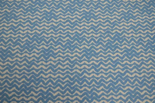 Stock/Richloom Wiggle Cerulean Milliken Outdoor Fabric